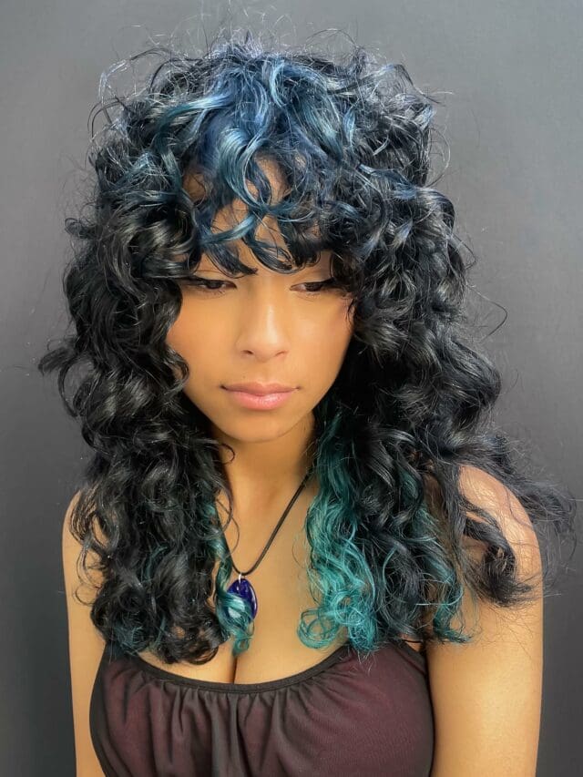 9 cortes mullet para cabelos cacheados