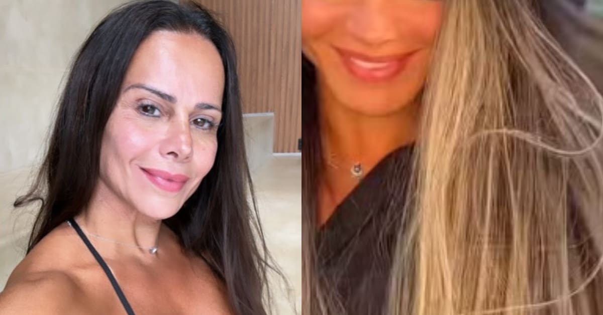 Viviane Araújo surpreende com novo visual loiríssimo; aprenda a cuidar dos fios 1 Viviane Araújo surpreende com novo visual loiríssimo; aprenda a cuidar dos fios