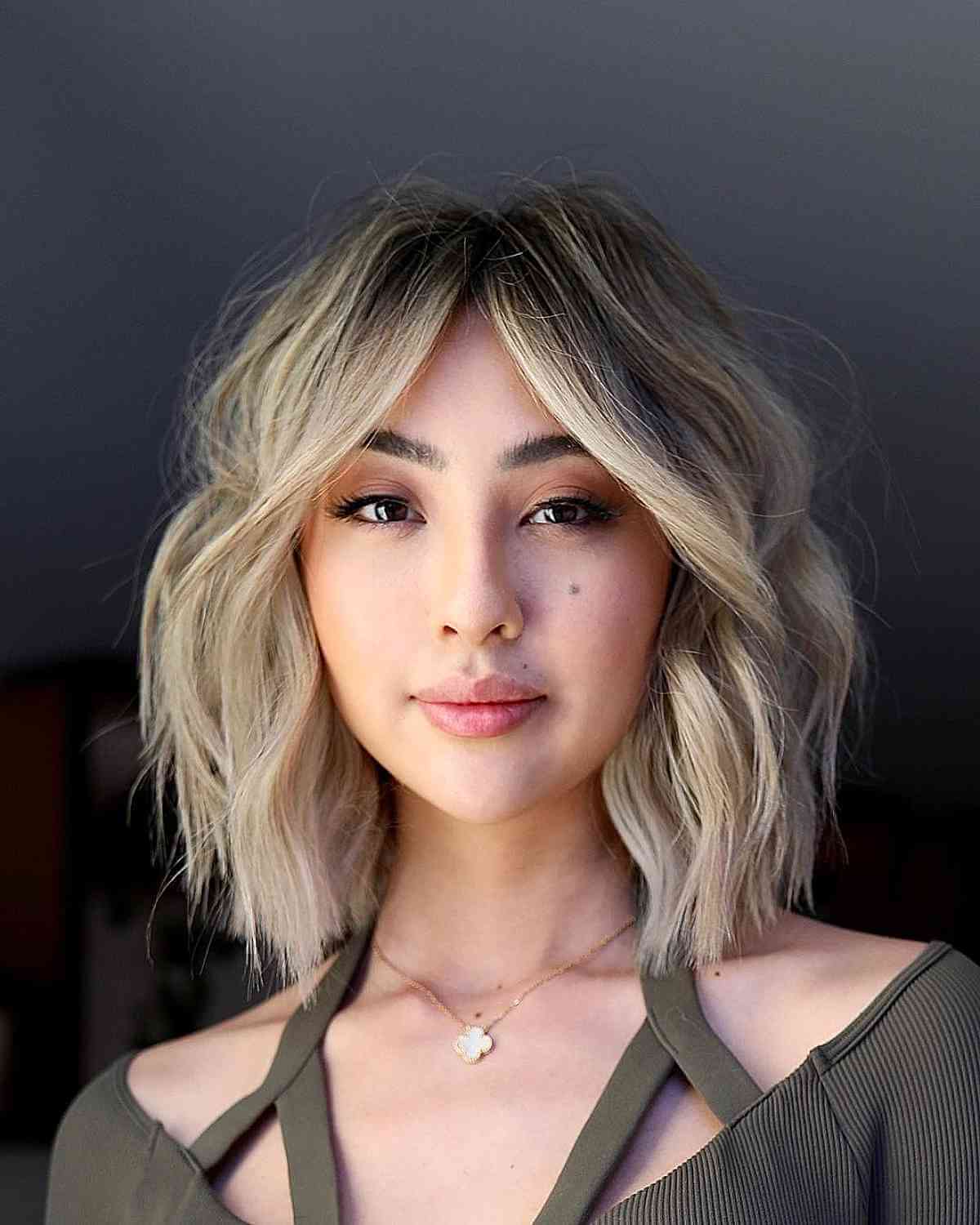 9 cortes de cabelo feminino rejuvenescedor 5 Long bob texturizado rejuvenescedor