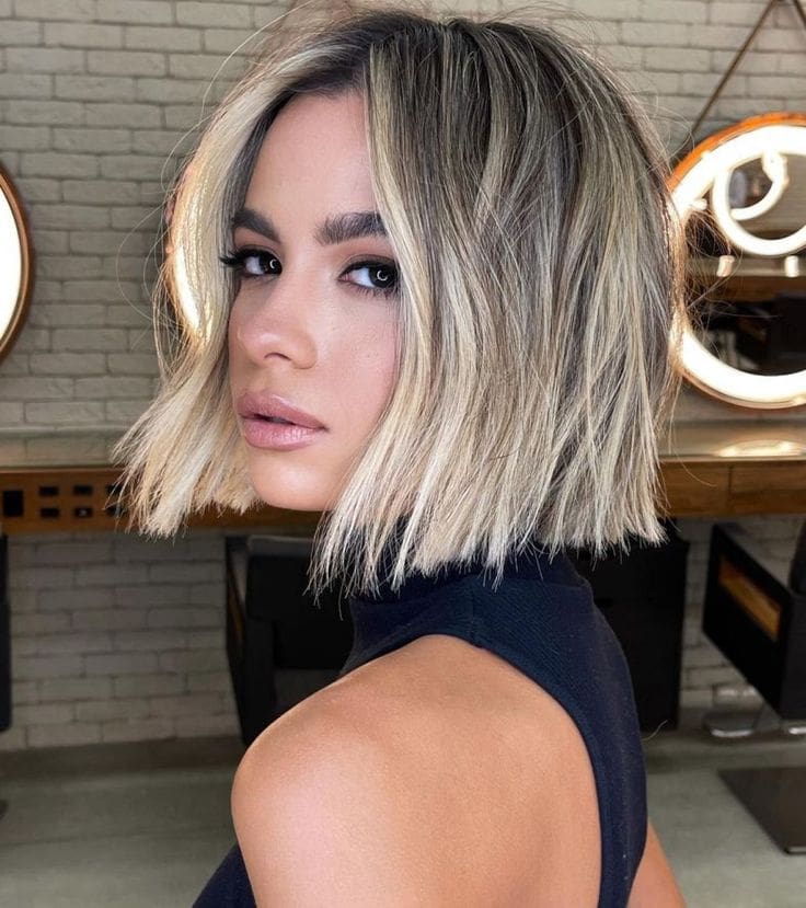 9 cortes de cabelo feminino rejuvenescedor 2 Corte de cabelo feminino rejuvenescedor com transformação loira