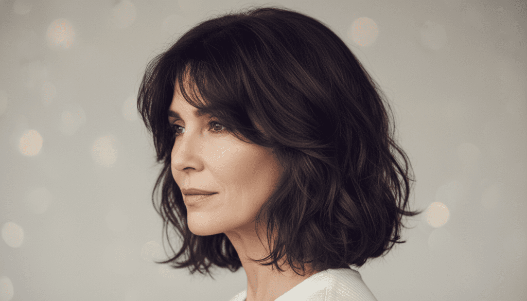 Qual corte de cabelo diminui o volume?