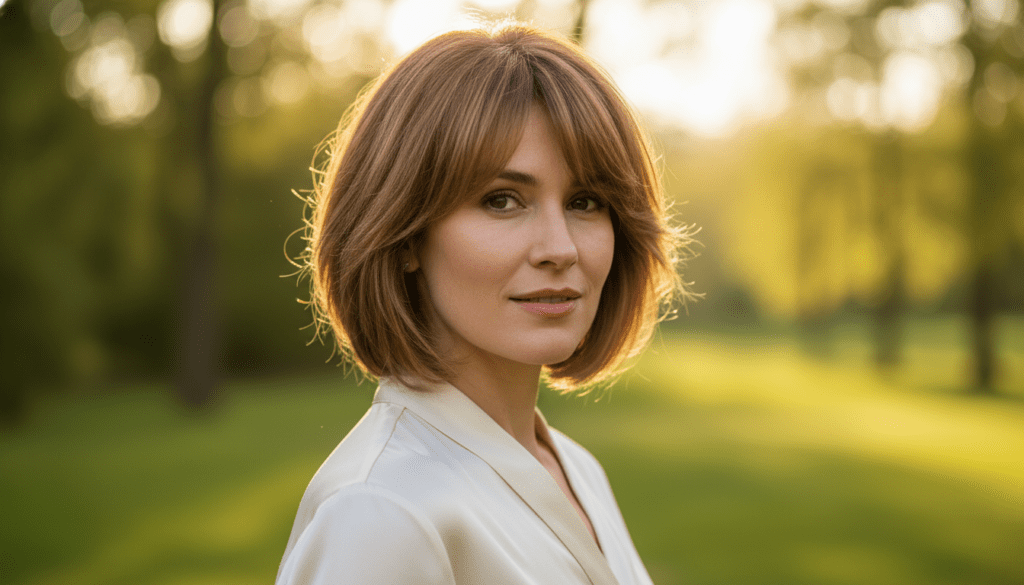 4 cortes com franja para rosto redondo e cabelos finos 2 4 cortes com franja para rosto redondo e cabelos finos