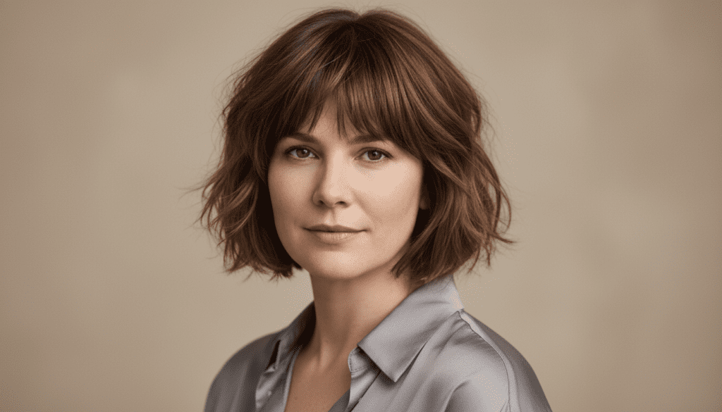 4 cortes com franja para rosto redondo e cabelos finos 7 4 cortes com franja para rosto redondo e cabelos finos